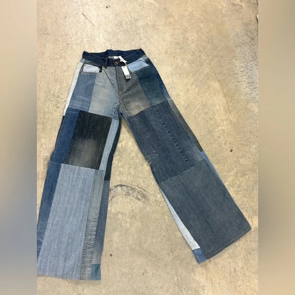 Patchwork Blue‎ Jeans